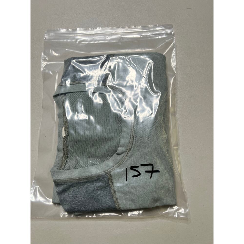 Lululemon Men's Gray Two Tone Raglan Sleeve SS Activewear T-Shirt - XL - sport - Picture 9 of 9